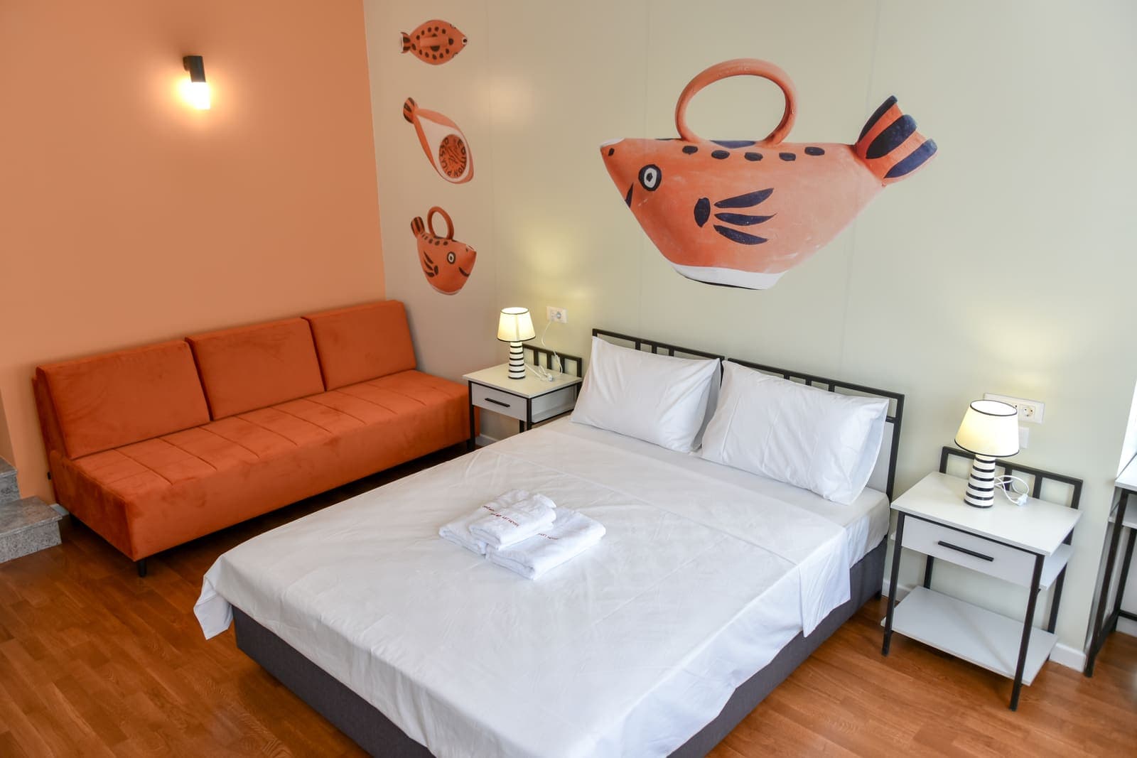 Folk-art double room — Room 4